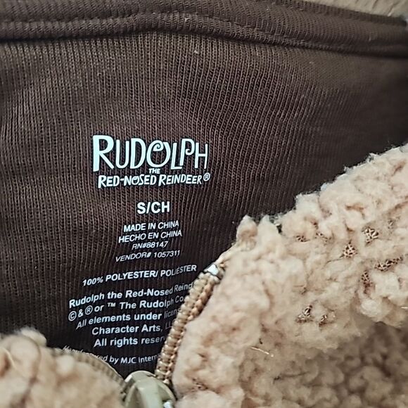 Rudolph the red nosed reindeer soft and cozy onesie/costume - Picture 4 of 7